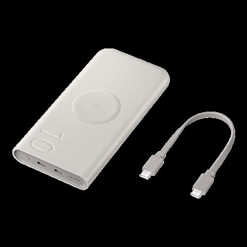 Samsung Inductive Powerbank EB-U2510 10.000mAh 25W ( /Beige) uden abonnement